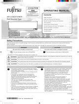 Fujitsu ASTG22KMCB User manual