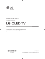 LG OLED55B9PTA Owner's manual