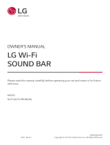 LG SL7Y Owner's manual