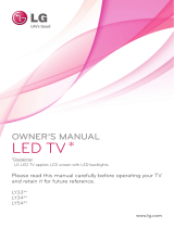 LG 32LY540S User manual