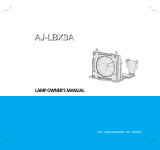 LG AJ-LBX3A User manual