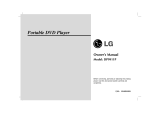 LG DP9911P User manual