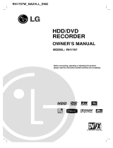 LG RH1757 User manual