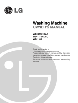 LG WD-1260 User manual