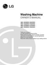 LG WD-14220FD User manual