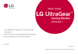 LG 24GL600F Owner's manual