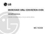 LG MC-7645B User manual