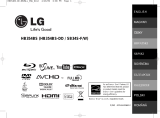 LG HB354BS User manual