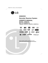LG HR902TA User manual