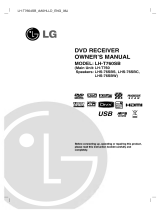 LG LH-T760SB User manual