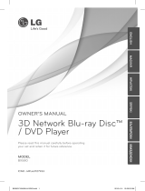 LG BX580 User manual