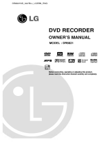 LG DR6621NS User manual
