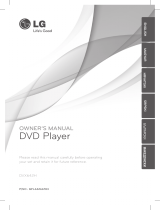 LG DVX642H User manual