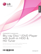 LG HR923S User manual
