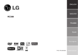 LG RC388-P User manual