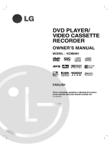 LG VC8606V User manual