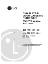 LG VC8716P2K User manual