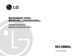 LG MG-5886KIT User manual