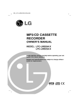 LG LPC-LM530A User manual