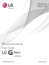 LG LG G Watch (LGW100) User manual