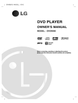 LG DVD4900 User guide