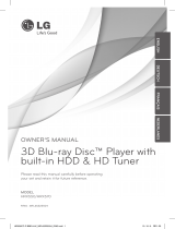 LG HRX570 Owner's manual