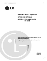 LG FFH-286AD Owner's manual