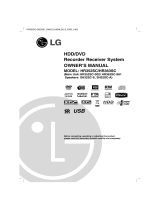 LG HR352SC-S02 Owner's manual