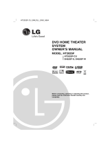 LG HT202SF Owner's manual