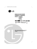 LG HT762TZ-D0 User manual