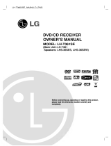 LG LH-T3602SE User manual