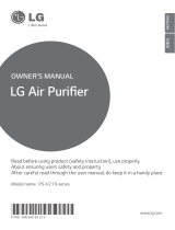 LG PS-V219CS Owner's manual