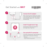 LG WK7 Installation guide