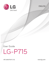 LG LGP715 User manual