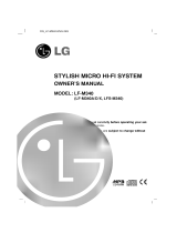 LG LF-M340D User manual