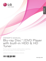 LG HR925C User manual