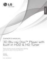 LG HR550C User manual