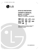 LG LH-T250SC User manual