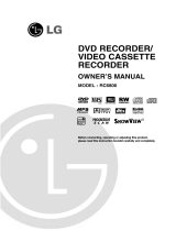 LG RC6800 User manual