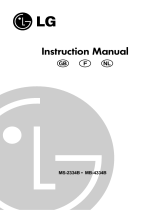 LG MB-4334B User manual