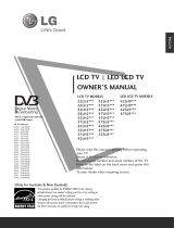 LG 47SL80YD User manual