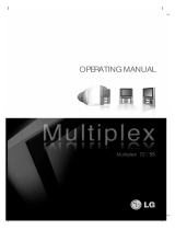 LG Multiplex 55 User manual