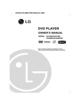 LG DV246K-PM Owner's manual