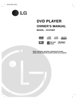 LG DV4700P Owner's manual