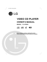 LG FL-R750V Owner's manual