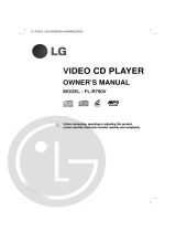 LG FL-R750V Owner's manual