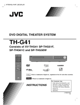 LG THG41 - DVD Digital Theater System User manual