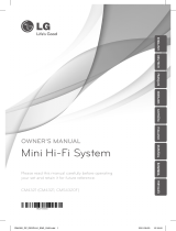 LG CM4321 User manual