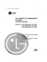 LG FFH-164AD User guide