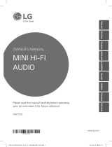 LG OM7550 User manual